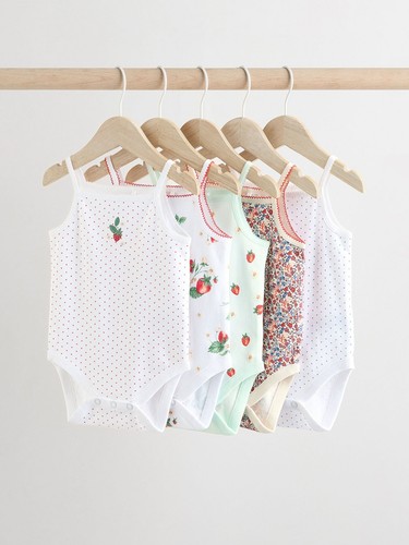 Pack vest bodysuits - 5,