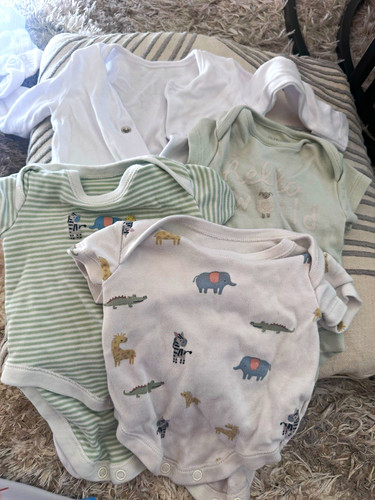 Baby bundle vests sleep suit - vests, &