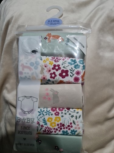 Months baby girl vests - 0-3,