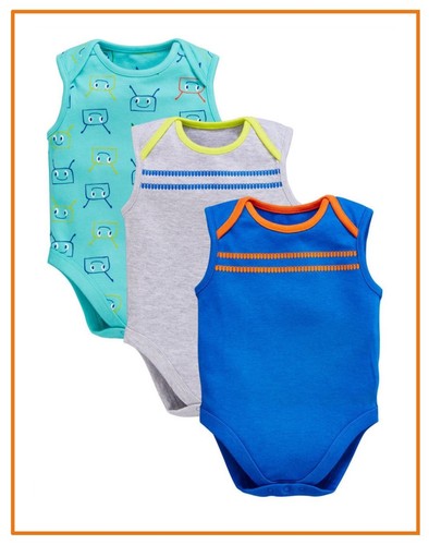 Baby boys pack sleeveless - 3,
