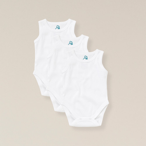 Baby bodysuit vest sleeveless - bodysuit,