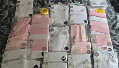 George baby cotton bodysuits - george,