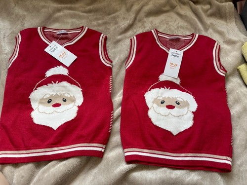 Baby christmas santa knit - christmas,