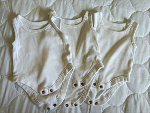 Nutmeg unisex baby white long - white,