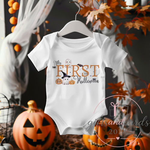 Halloween baby vest - baby,