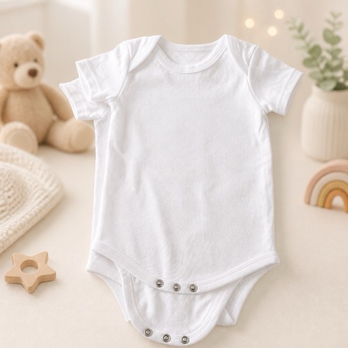 Plain white baby 0 3 - 2,