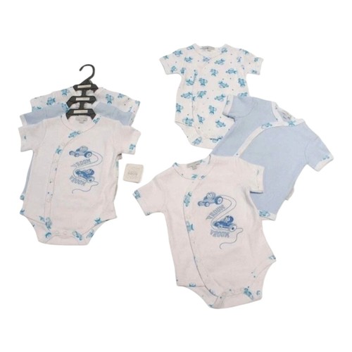 Boys blue bodysuit pack baby - boys,