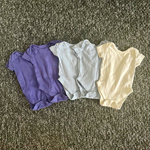 George baby plain bodysuits - baby,